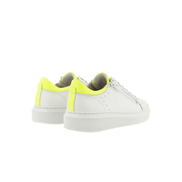 Sneakers*Bullboxer Sneaker White Yellow Alg000E5L_Wyllkb