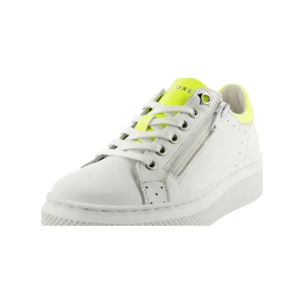 Sneakers*Bullboxer Sneaker White Yellow Alg000E5L_Wyllkb