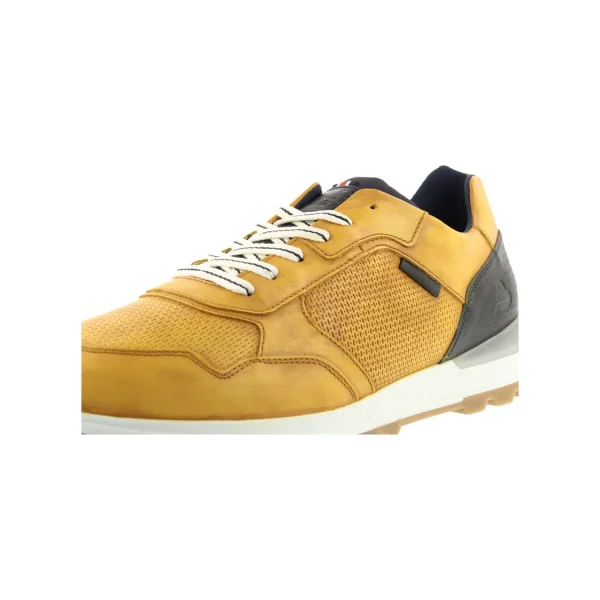 Sneaker Low*Bullboxer Sneaker Yellow/Blue 373K20438Cwyensu