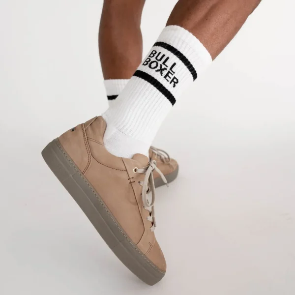 Socks*Bullboxer Socks Men Black/White 2-Pack