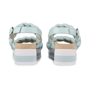 Wedge Pumps*Bullboxer Wedge Sandal Blue 078035F2S_Seastd