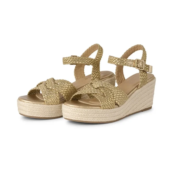 Wedge Pumps*Bullboxer Wedge Sandal Gold 268013F2T_Goldtd
