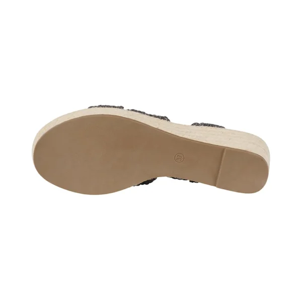 Wedge Pumps*Bullboxer Wedge Sandal Gun Metal 268013F2T_Gunntd